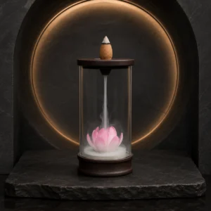 Lotus Mist Backflow Incense Burner