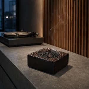 Black Walnut Clouds Incense Burner