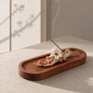 Plum Blossom Incense Holder Tray