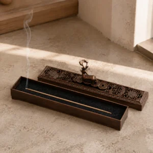 Ever Forward Deer Incense Burner Box