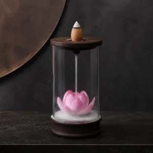 Lotus Mist Backflow Incense Burner