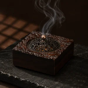 Black Walnut Clouds Incense Burner