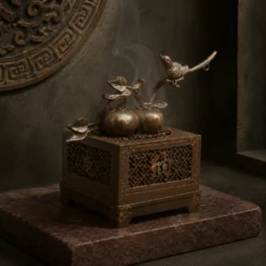 Good “Shi” Persimmon Incense Burner