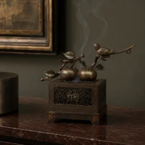 Good “Shi” Persimmon Incense Burner