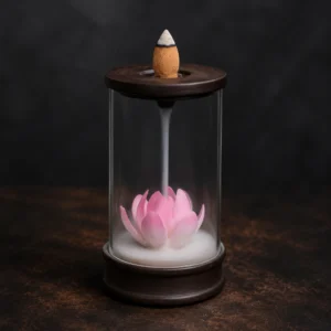Lotus Mist Backflow Incense Burner